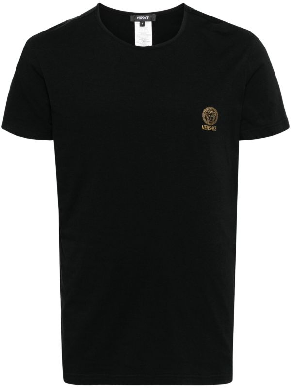 browns Versace Black Medusa Undershirt (pack of two) | Browns T-Shirts