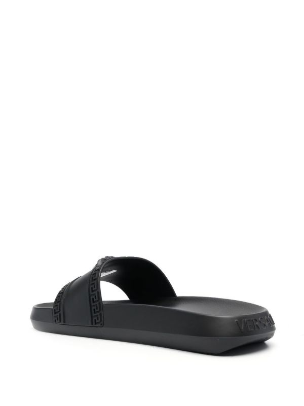 Browns Versace Black Palazzo Slides | Browns Flip-Flops & Slides