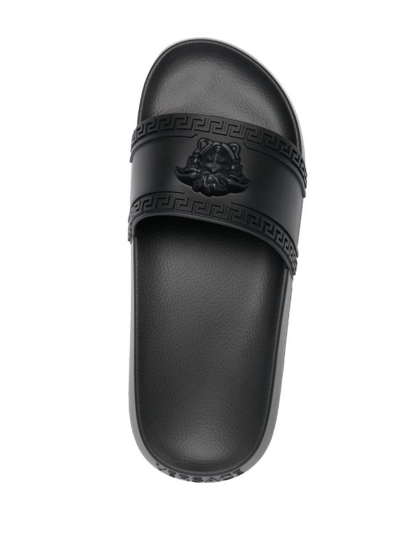 Browns Versace Black Palazzo Slides | Browns Flip-Flops & Slides