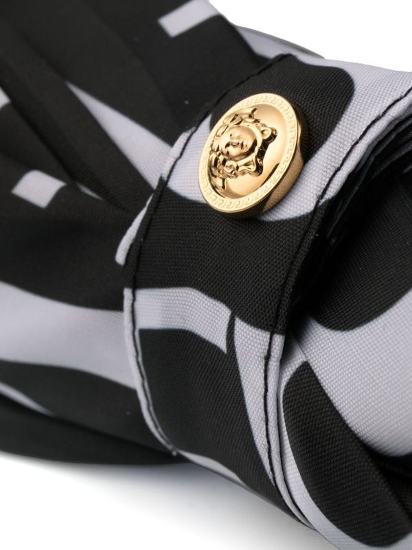 Browns Versace Black Versace Allover Umbrella | Browns Umbrellas