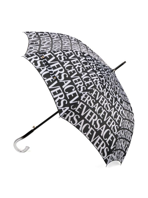 Browns Versace Black Versace Allover Umbrella | Browns Umbrellas