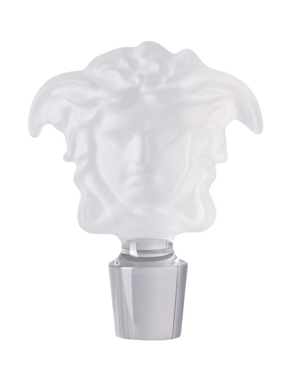 Browns Versace Clear Treasury Crystal Decanter | Browns Glassware