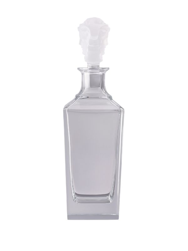 Browns Versace Clear Treasury Crystal Decanter | Browns Glassware