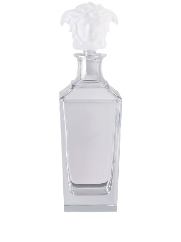 browns Versace Clear Treasury Crystal Decanter | Browns Glassware