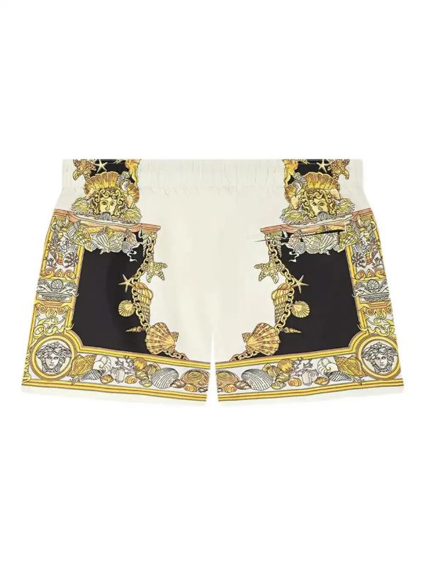 Browns Versace Coral Theatre Swim Shorts | Browns Swim & Board Shorts