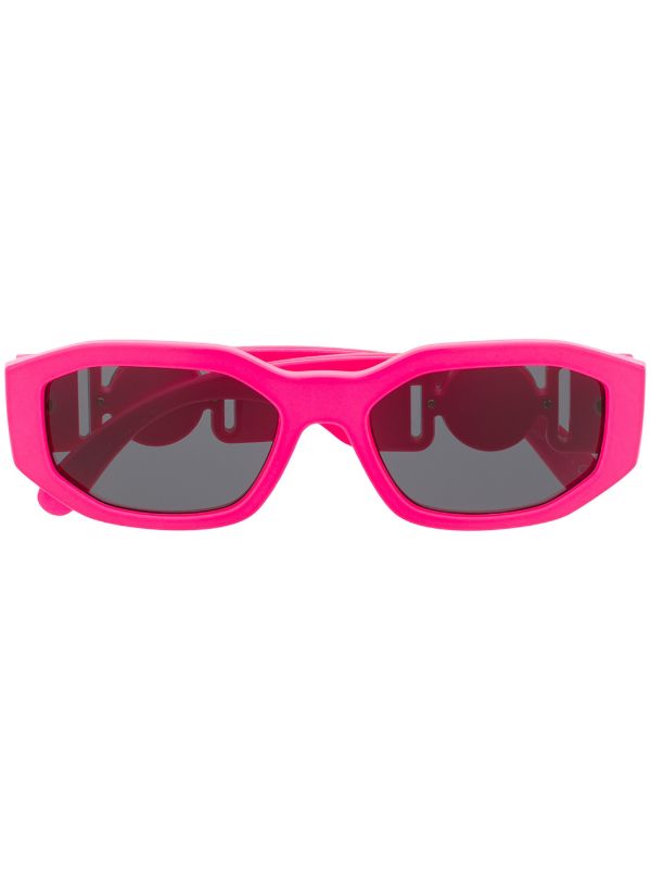 browns Versace Eyewear Pink Medusa Biggie Sunglasses | Browns Sunglasses