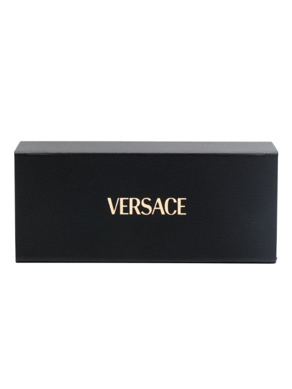 Browns Versace Eyewear Pink Medusa Medallion Sunglasses | Browns Sunglasses