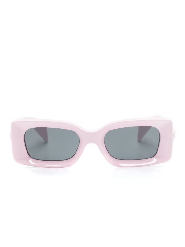 browns Versace Eyewear Pink Medusa Medallion Sunglasses | Browns Sunglasses
