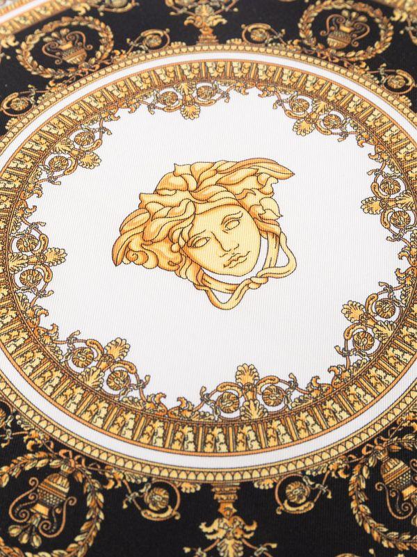 Browns Versace Gold I ♡ Baroque Silk Cushion | Browns Cushions