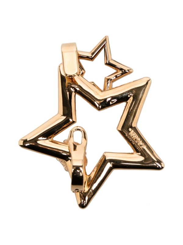 Browns Versace Gold-Tone Medusa Head Star Hair Clip | Browns Hair Accessories