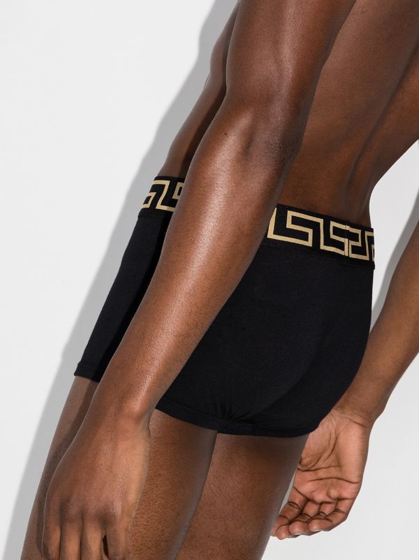 Browns Versace Greca Border Boxer Briefs Set | Browns Briefs & Boxers