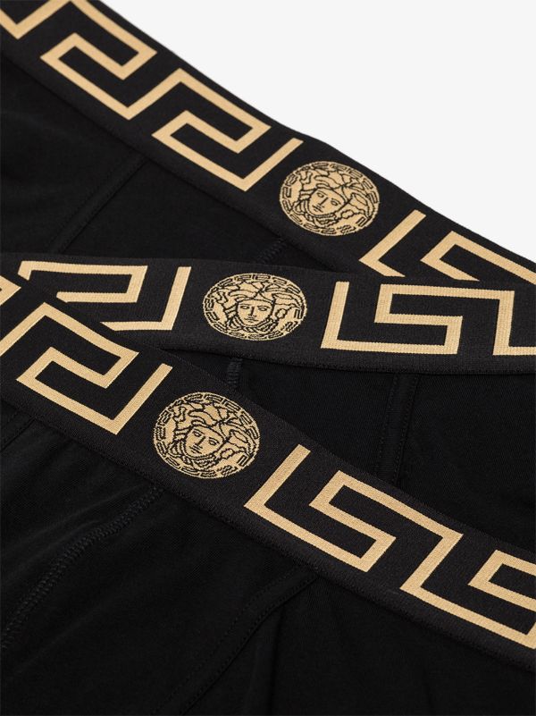 Browns Versace Greca Border Boxer Briefs Set | Browns Briefs & Boxers