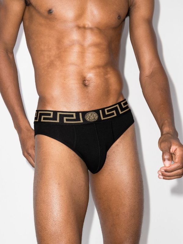 Browns Versace Greca Border Briefs Set | Browns Briefs & Boxers