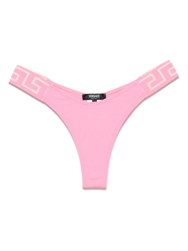 browns Versace Greca-detail bikini bottoms | Browns Bikinis