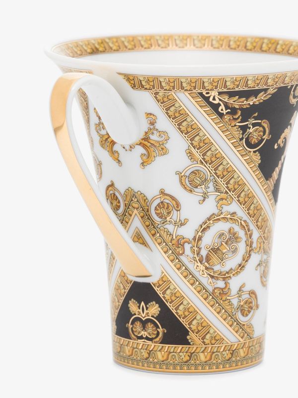 Browns Versace I Love Baroque Tall Coffee Cup And Saucer | Browns Cups & Tea Sets