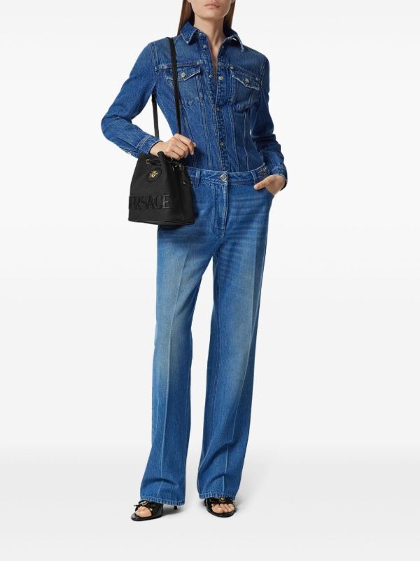 Browns Versace La Medusa Bucket Bag | Browns Bucket Bags