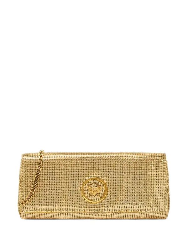 browns Versace La Medusa clutch bag | Browns Clutch Bags