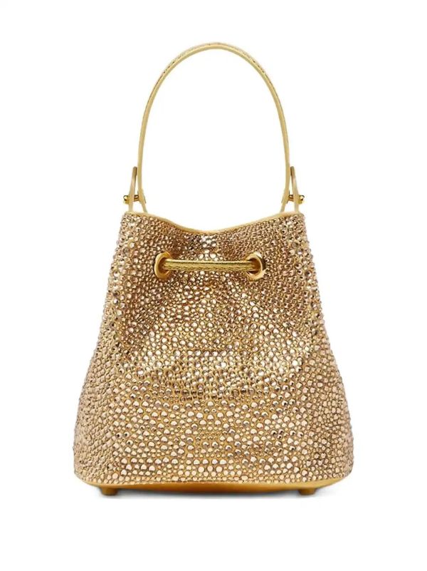 Browns Versace La Medusa Drawstring Mini Bag | Browns Bucket Bags