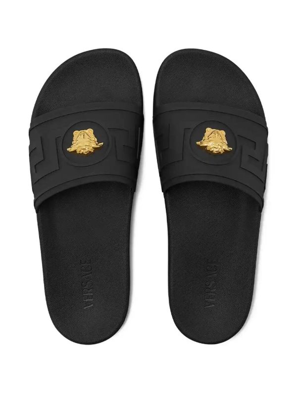 Browns Versace La Medusa Slides | Browns Flip-Flops & Slides
