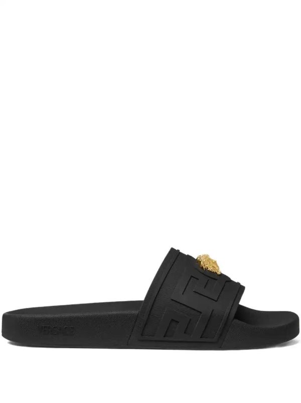 browns Versace La Medusa slides | Browns Flip-Flops & Slides