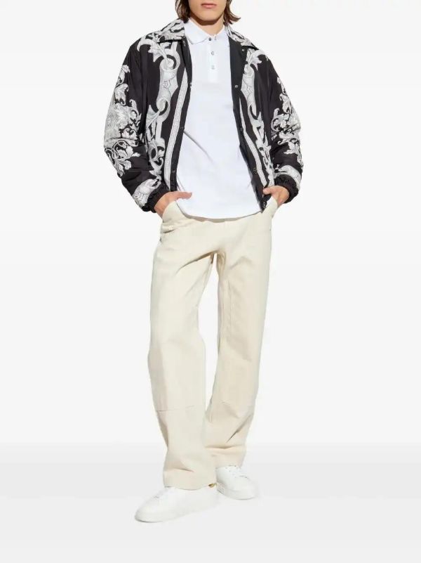 Browns Versace Logo-patch Jeans | Browns Regular & Straight-Leg Jeans