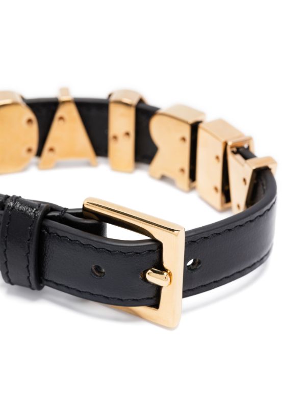 Browns Versace Logo-plaque Bracelet | Browns Bracelets