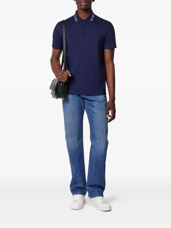 Browns Versace Medusa Polo Shirt | Browns Polo Shirts