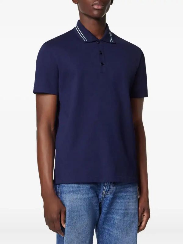 Browns Versace Medusa Polo Shirt | Browns Polo Shirts