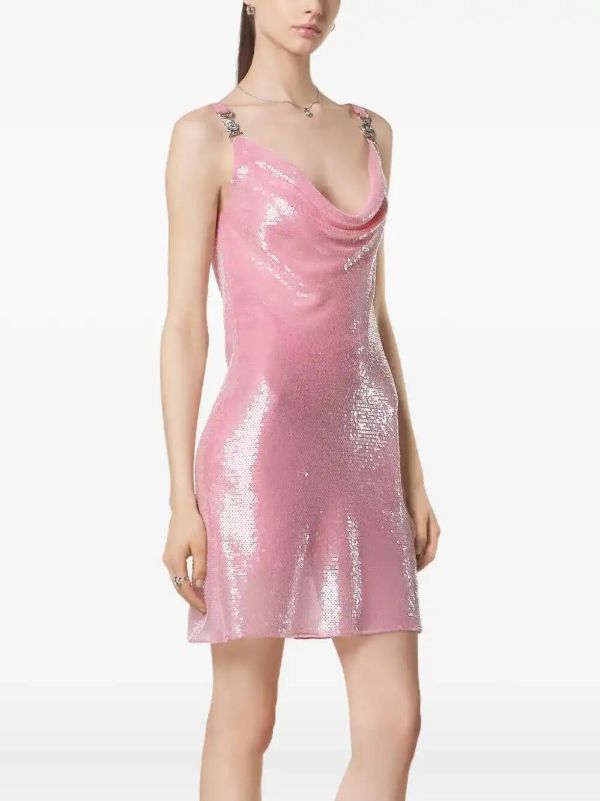 Browns Versace Metal-mesh Mini Dress | Browns Cocktail & Party Dresses