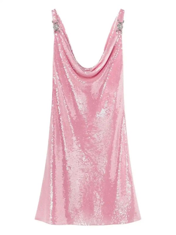 browns Versace metal-mesh mini dress | Browns Cocktail & Party Dresses