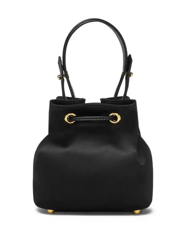 Browns Versace Mini La Medusa Satin Bucket Bag | Browns Bucket Bags
