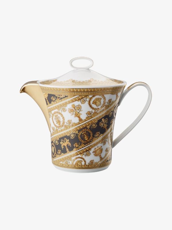 browns Versace multicoloured Baroque Rhapsody porcelain teapot | Browns Cups & Tea Sets