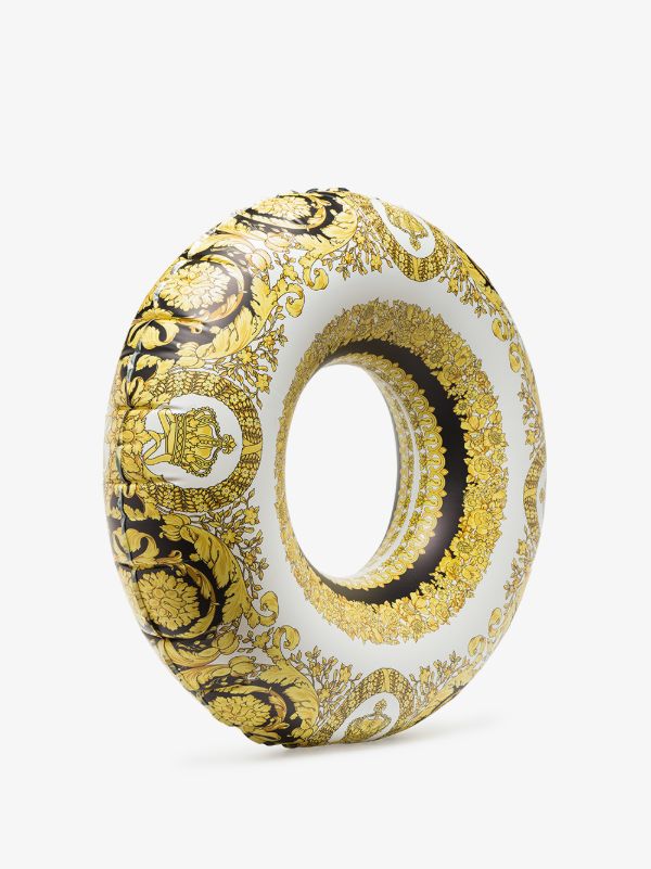 browns Versace multicoloured i love baroque inflatable ring | Browns Travel Accessories