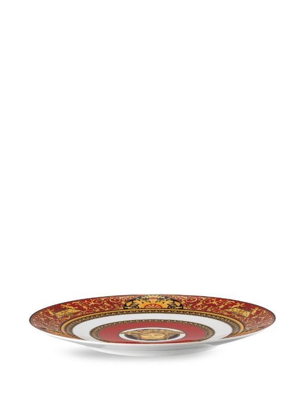 Browns Versace Red Medusa Porcelain Serving Plate | Browns Plates & Bowls