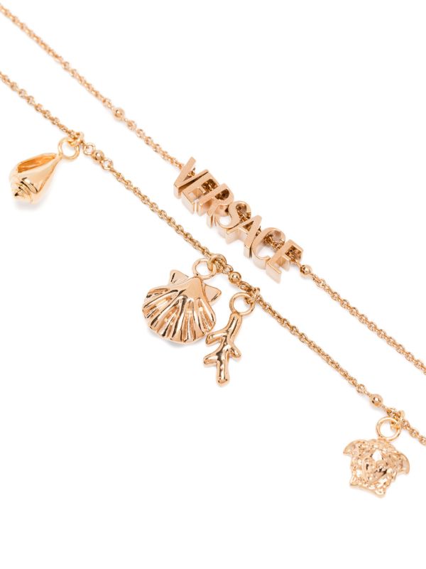 Browns Versace Seashell-charm Necklace | Browns Necklaces