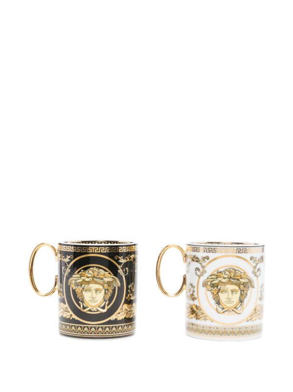 Browns Versace Virtus Gala Coffee Set (set Of Two) | Browns Cups & Tea Sets