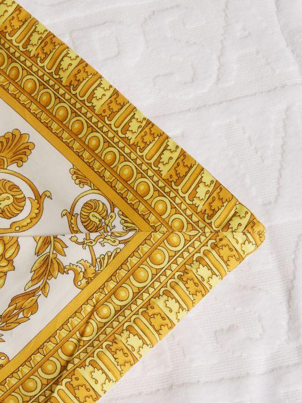 Browns Versace White I Love Baroque Cotton Towel | Browns Towels