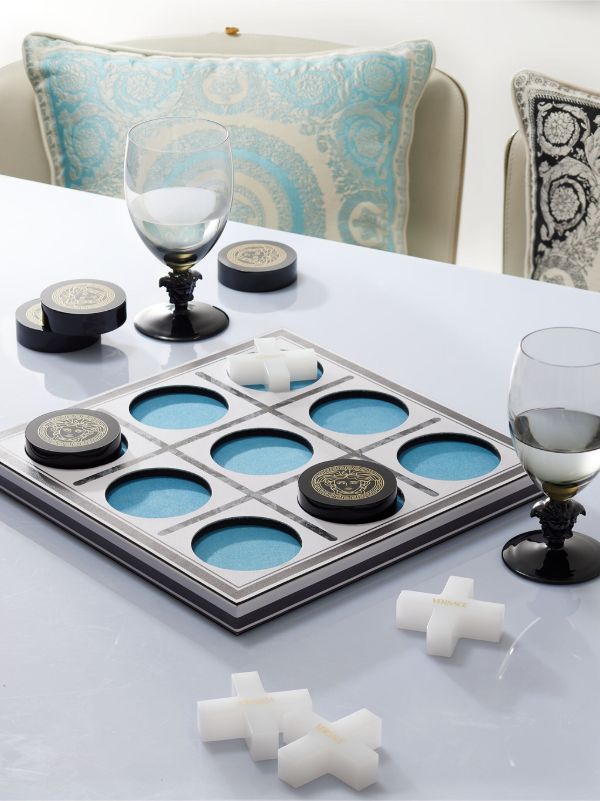 Browns Versace White Tic-Tac-Toe Board Game | Browns Collectibles