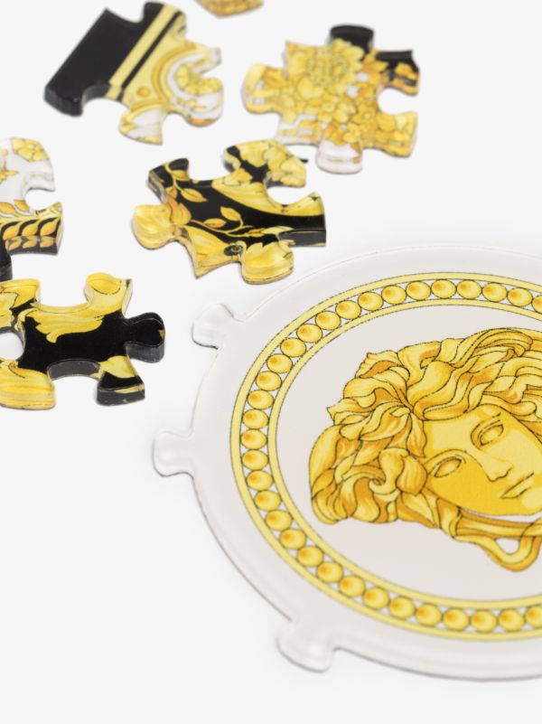 Browns Versace Yellow Baroque Medusa Puzzle Game | Browns Table Games