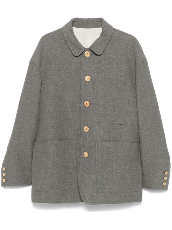 browns visvim Buttoned Shirt Jacket | Browns Shirt Jackets