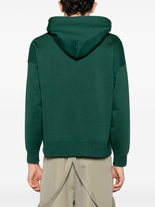 Browns Visvim Green Ultimate Jumbo Cotton Hoodie | Browns Hoodies