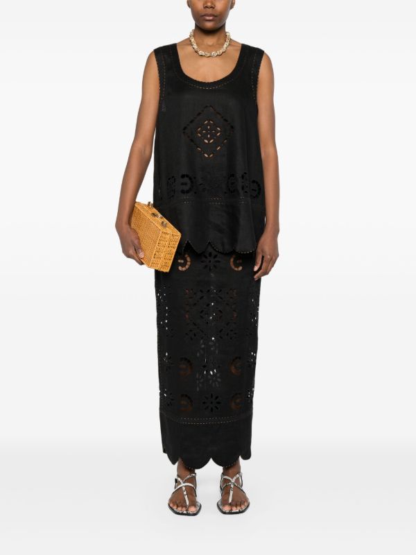 Browns Vita Kin Orlando Midi Skirt | Browns Fitted Skirts