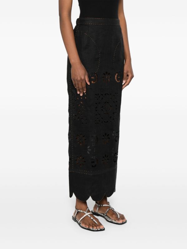 Browns Vita Kin Orlando Midi Skirt | Browns Fitted Skirts