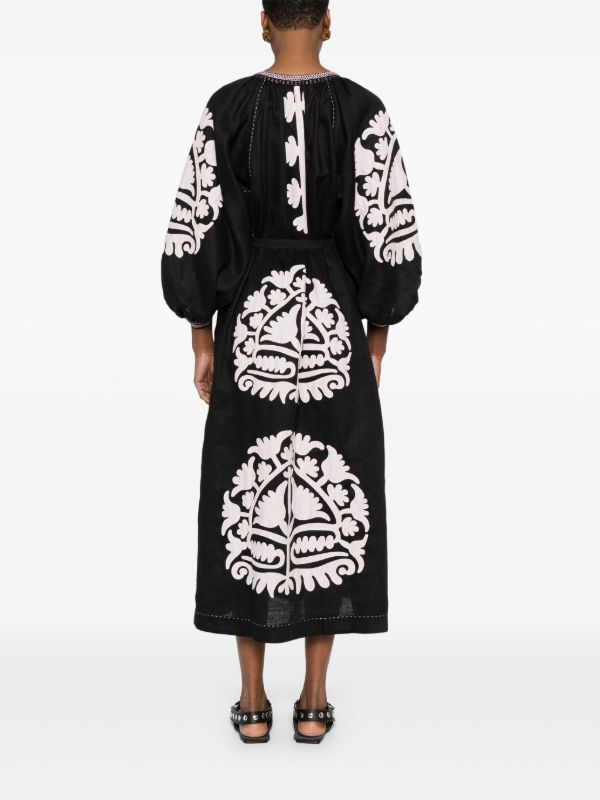 Browns Vita Kin Shalimar Midi Dress | Browns Day Dresses