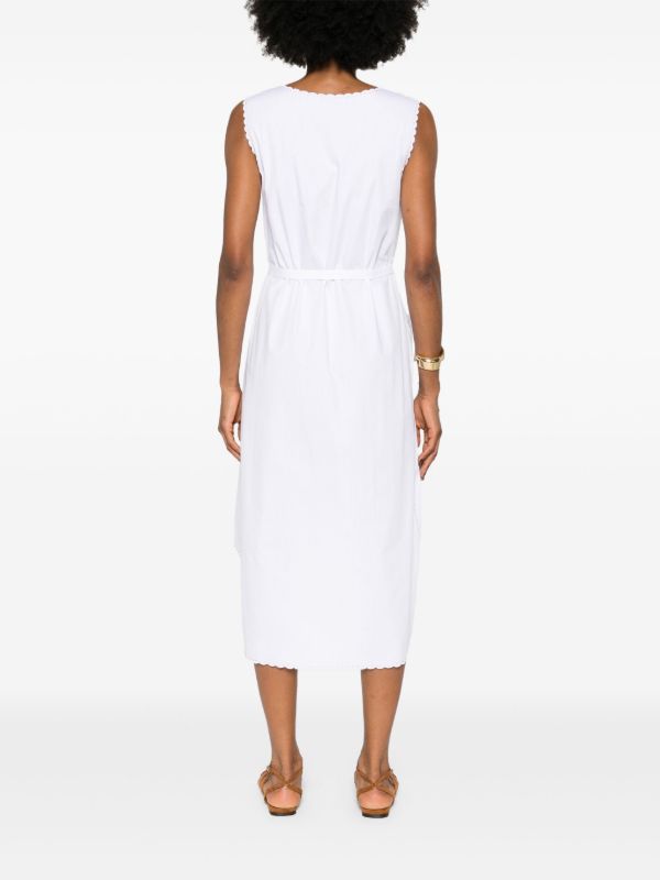 Browns Vita Kin White Cut-Embroidered Cotton Dress | Browns Day Dresses