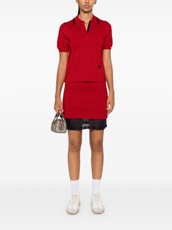 Browns Wales Bonner Verse Polo Shirt | Browns Knitted Tops