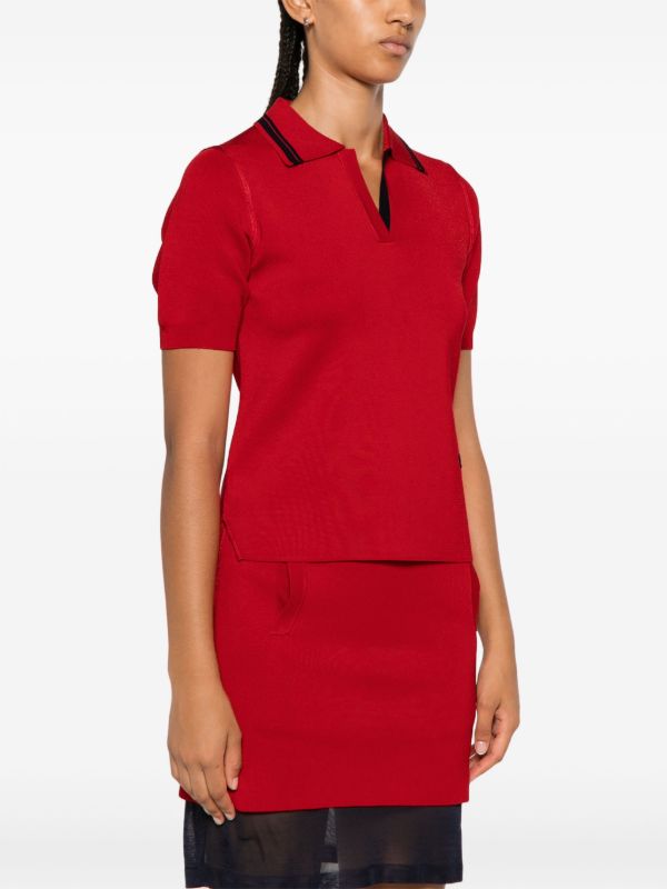 Browns Wales Bonner Verse Polo Shirt | Browns Knitted Tops