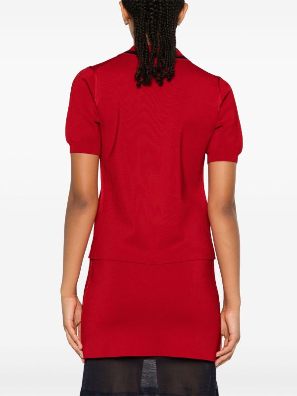 Browns Wales Bonner Verse Polo Shirt | Browns Knitted Tops