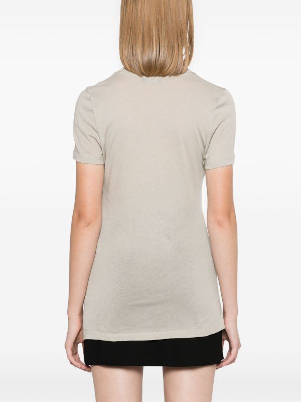 Browns WARDROBE.NYC Grey Short-Sleeve Cotton T-Shirt | Browns T-Shirts & Jersey Shirts