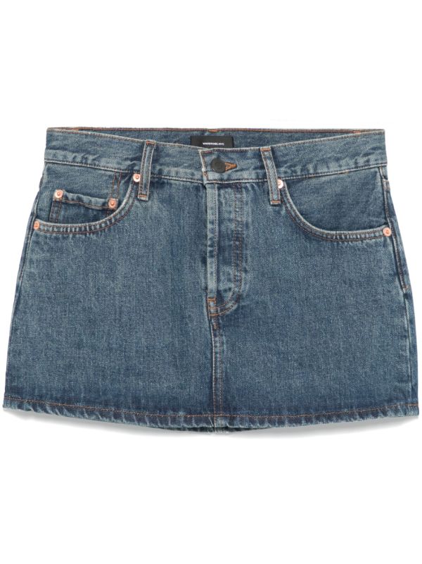 browns WARDROBE.NYC Micro mini skirt | Browns Denim Skirts